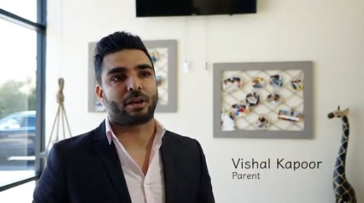 Screenshot with parent
